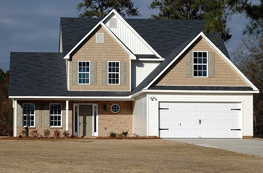 a newly built home